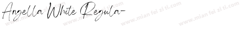 Angella White Regula字体转换